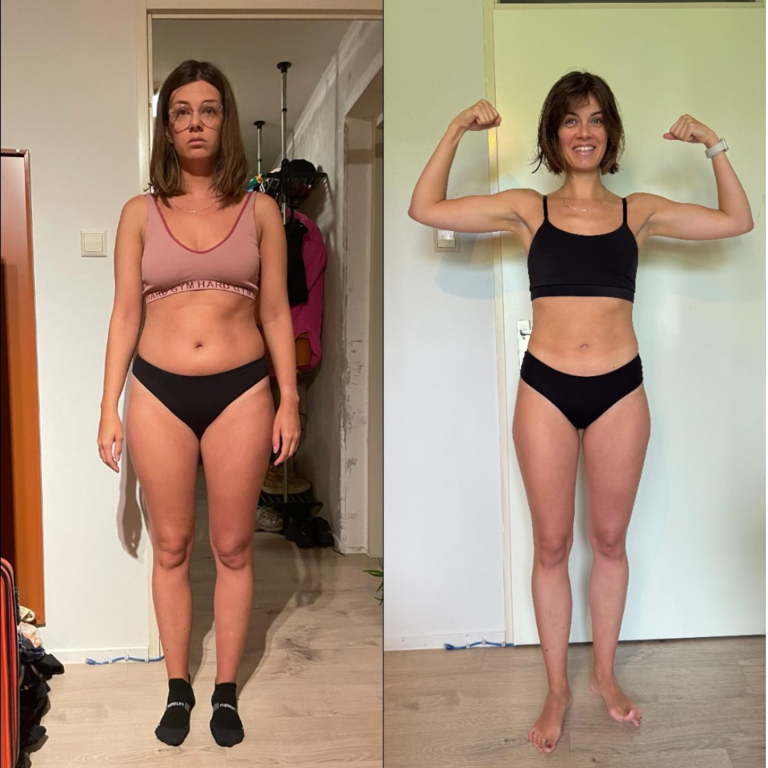 Misia transformation result, 12 weeks 1-on-1 Training, Forge with George